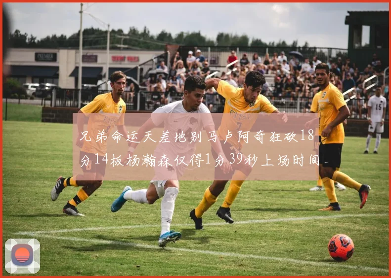 兄弟命运天差地别马卢阿奇狂砍18分14板杨瀚森仅得1分39秒上场时间