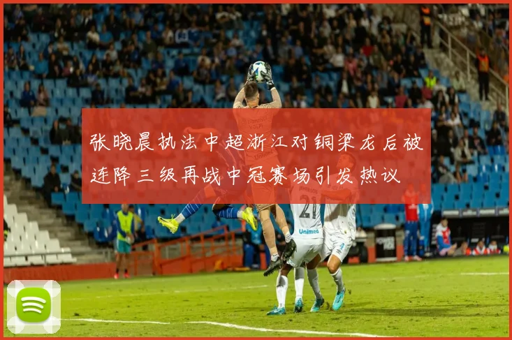 张晓晨执法中超浙江对铜梁龙后被连降三级再战中冠赛场引发热议